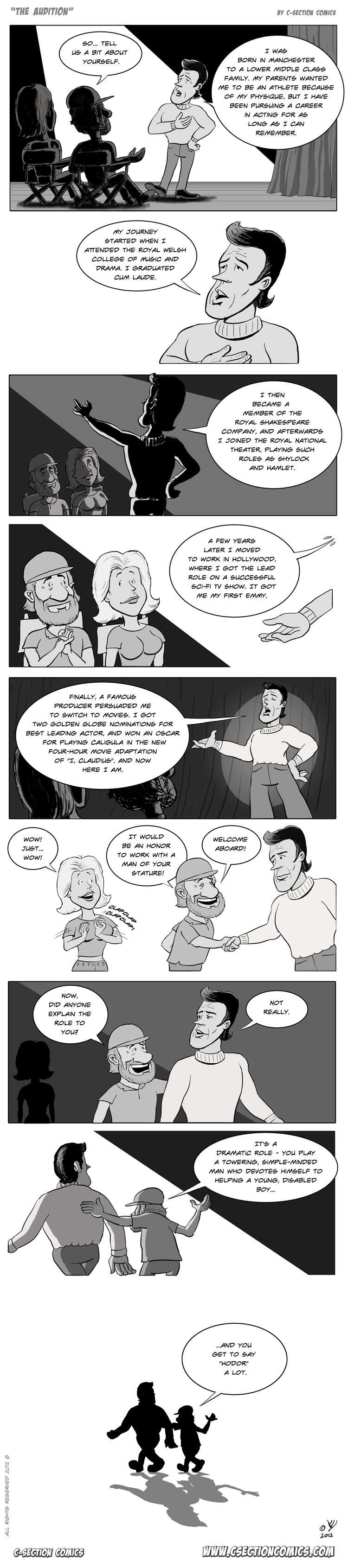 The Audition by C-Section Comics