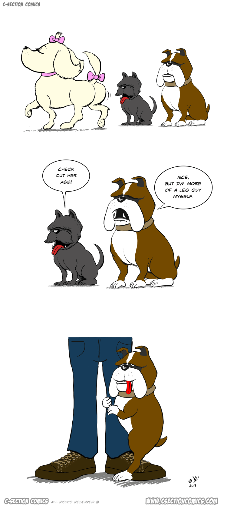 There Are Two Types of Dogs - C-Section Comics
