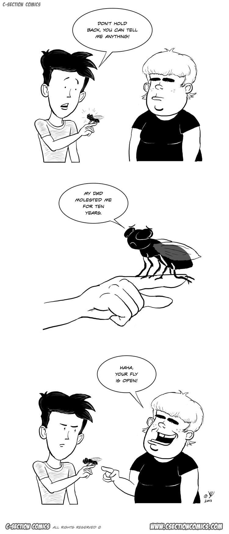 Poor Fly - by C-Section Comics
