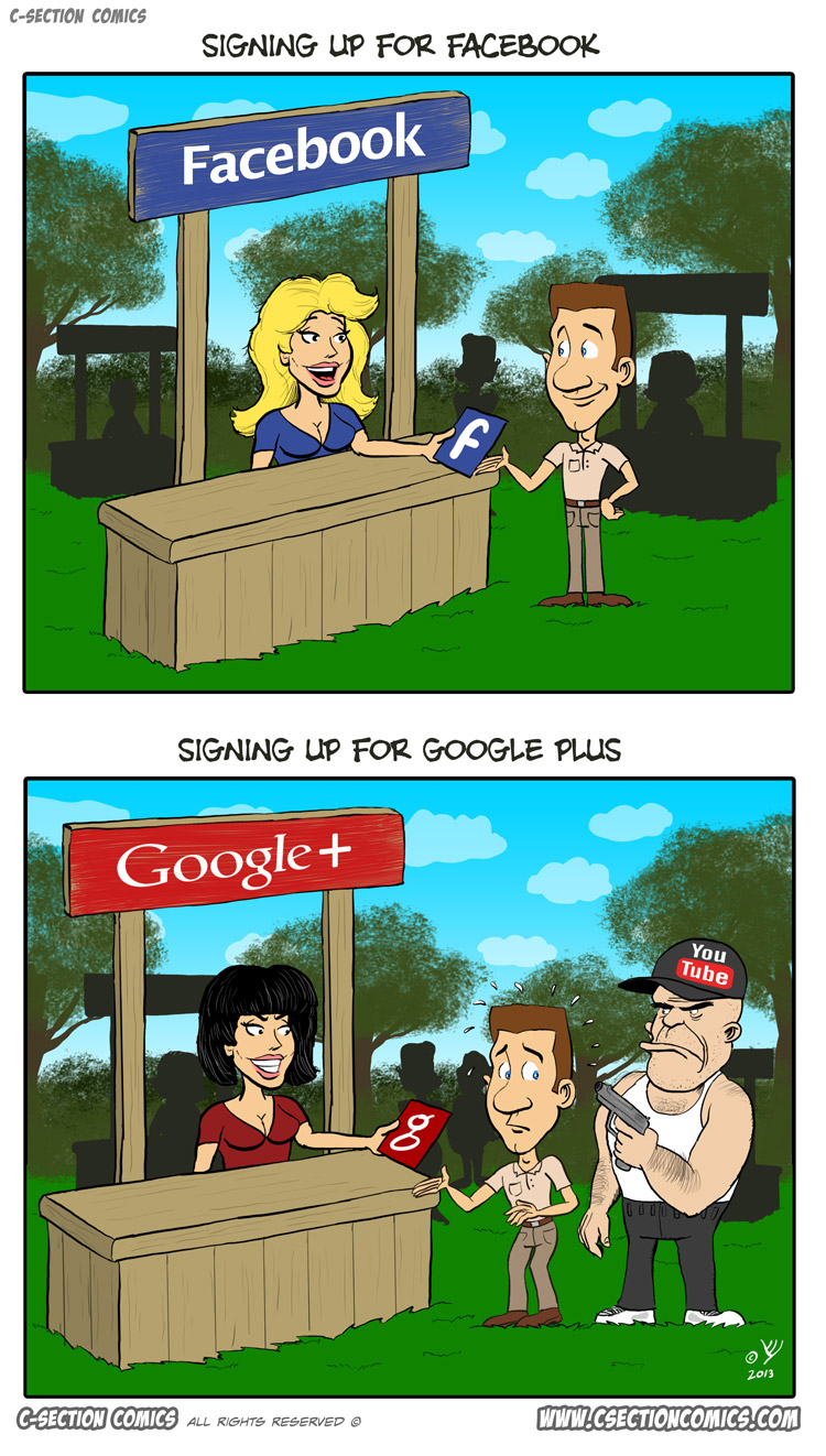 YouTube and Google Plus