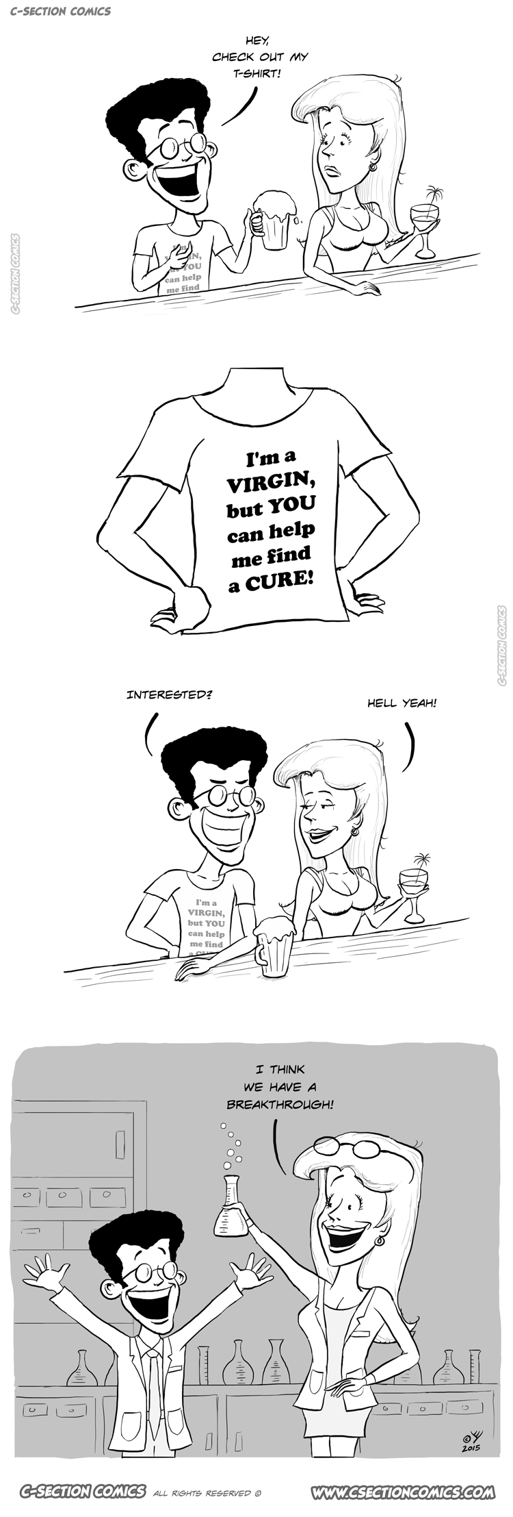 I'm a virgin, but you can help me find a cure - by C-Section Comics