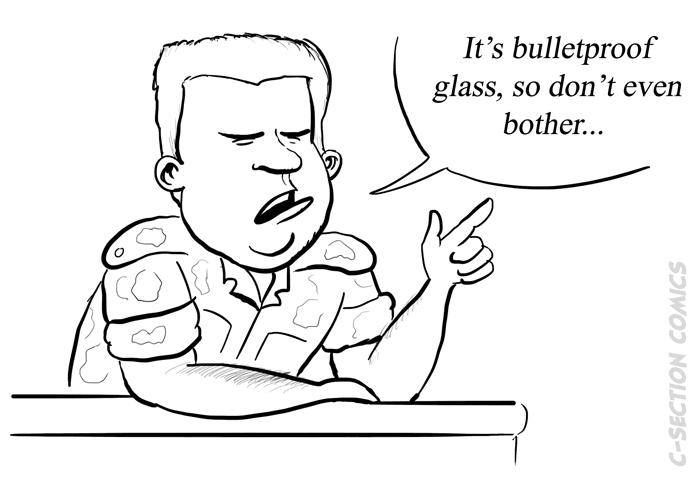 Military glass ceiling - bonus comic