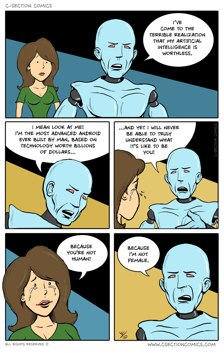 The Limits of Artificial Intelligence - by C-Section Comics
