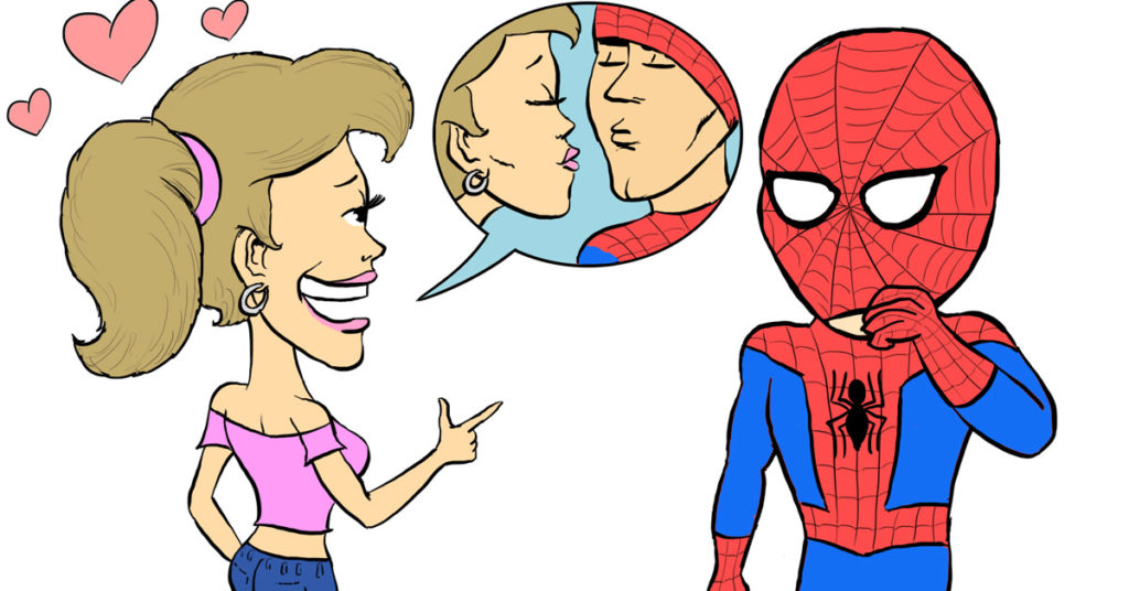 Thumbnail - Spider-Man Kiss