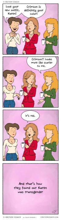 How Women See Color - by C-Section Comics