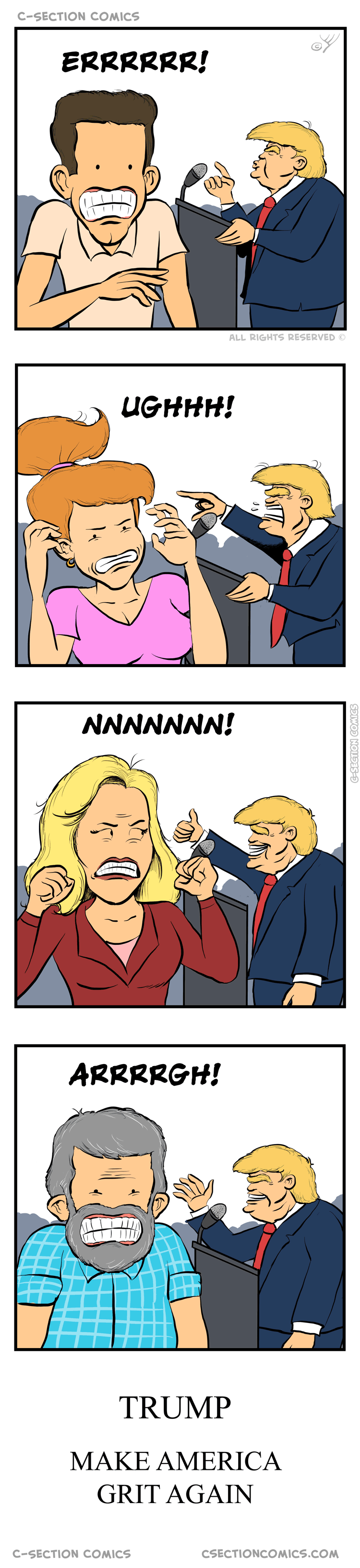 Make America Grit Again - by C-Section Comics
