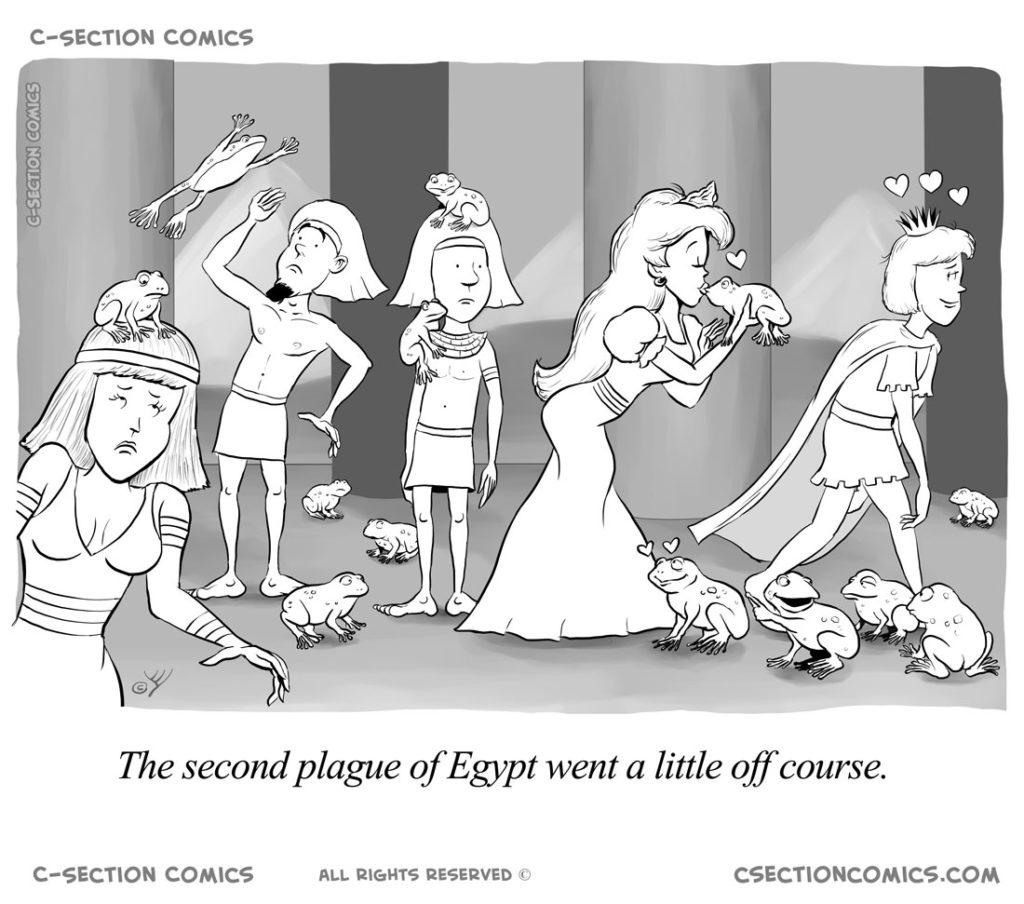 Frogs - The Second Plague of Egypt - Princess