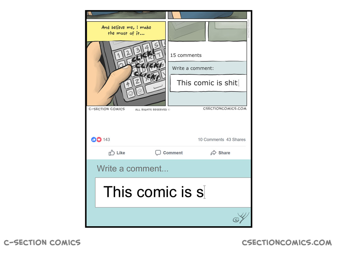 This comic is shit - bonus panel