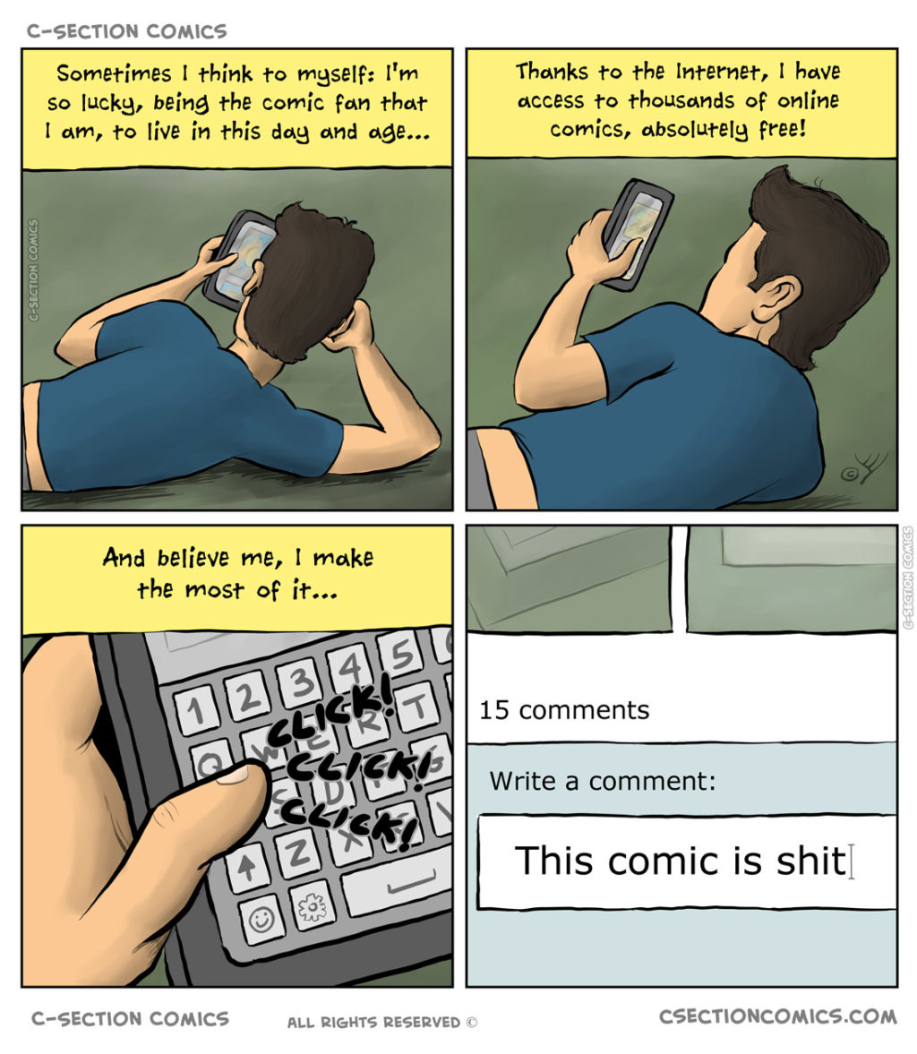 Webcomic Consumer - by C-Section Comics