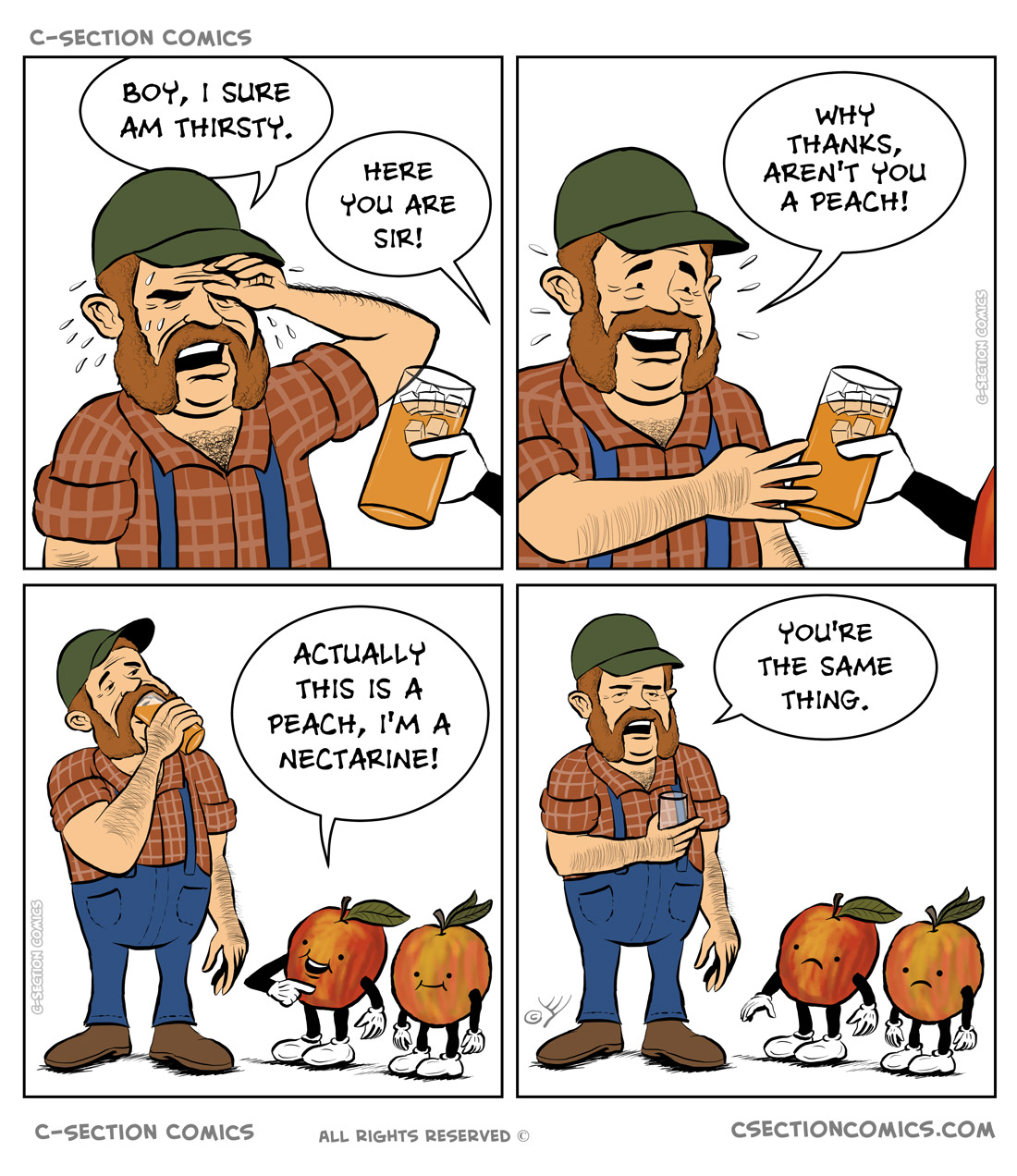 Aren't you a peach - by C-Section Comics