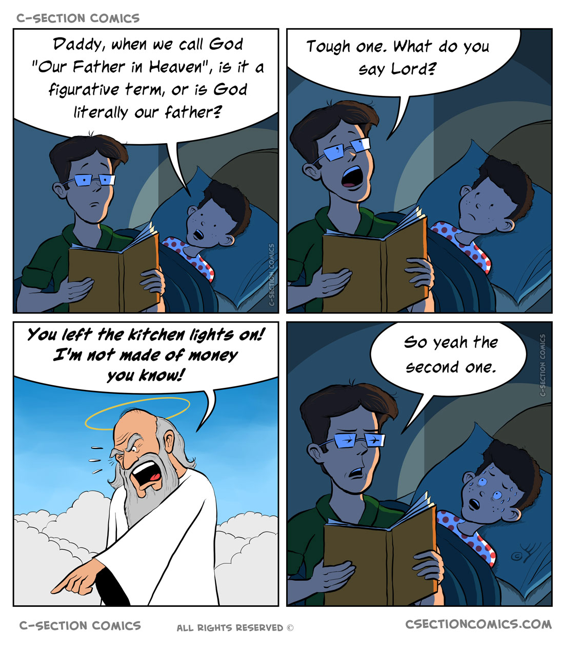 Our Father in Heaven - by C-Section Comics
