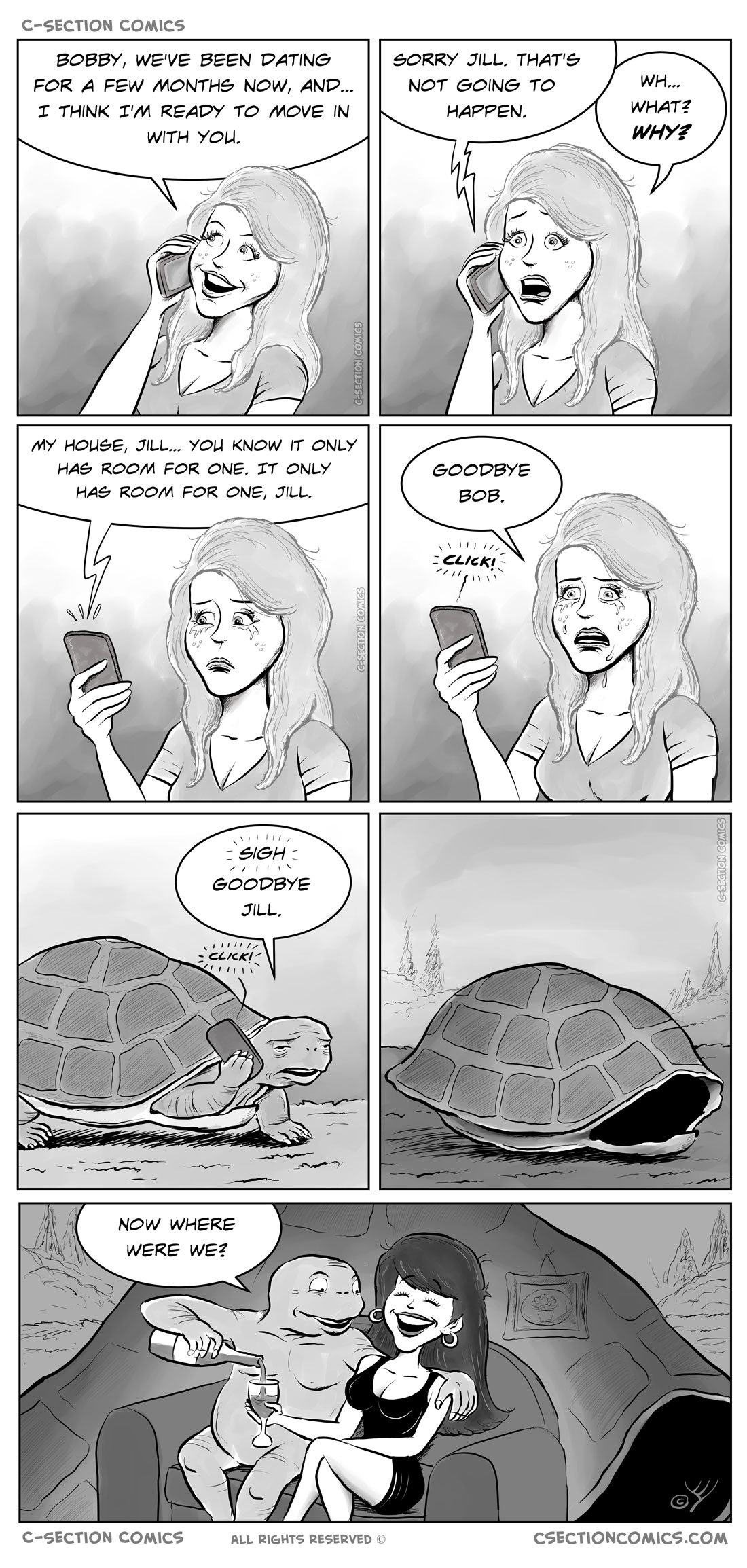 This would be an excellent place for a turtle pun, but they're all so shell-o. 