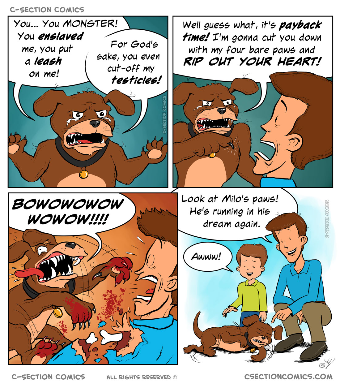 Every Dog's Dream - by C-Section Comics