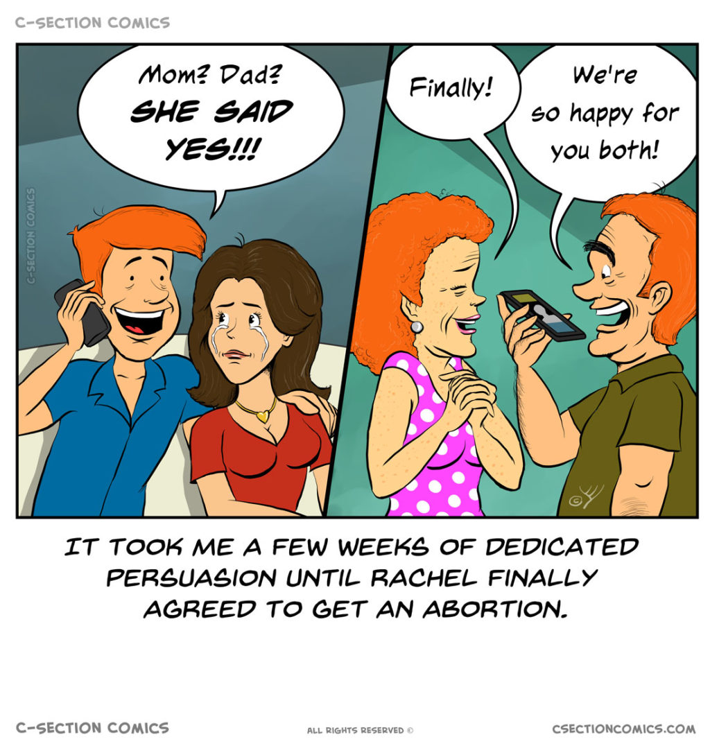 She Said Yes - by C-Section Comics