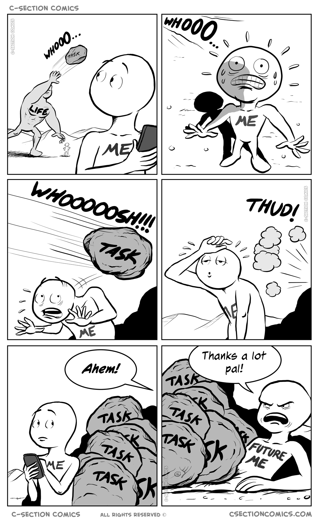 Tasks Dodging - by C-Section Comics