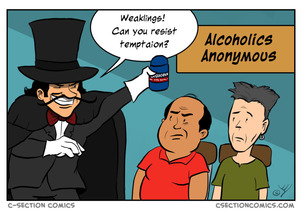 Tricky Tony - no alcohol