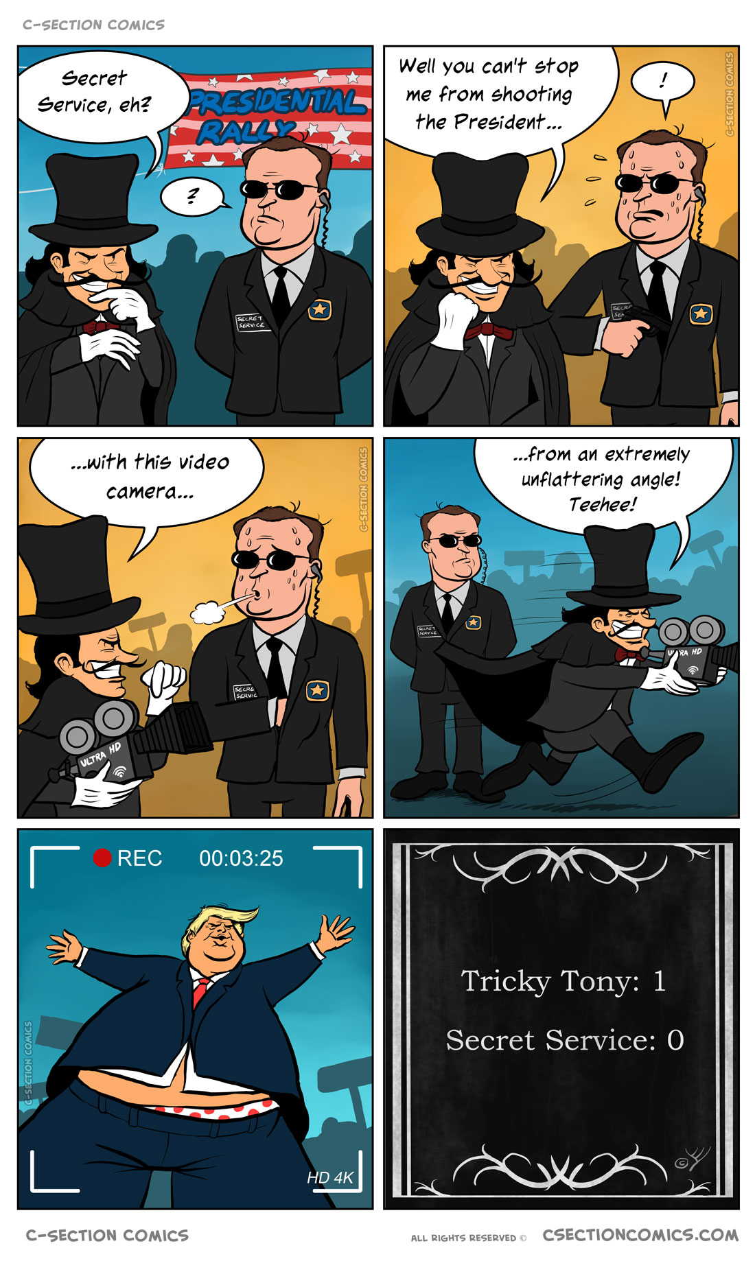 Tricky Tony vs. the Secret Service