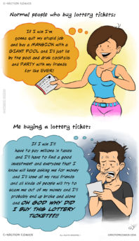Lottery Ticket - by C-Section Comics