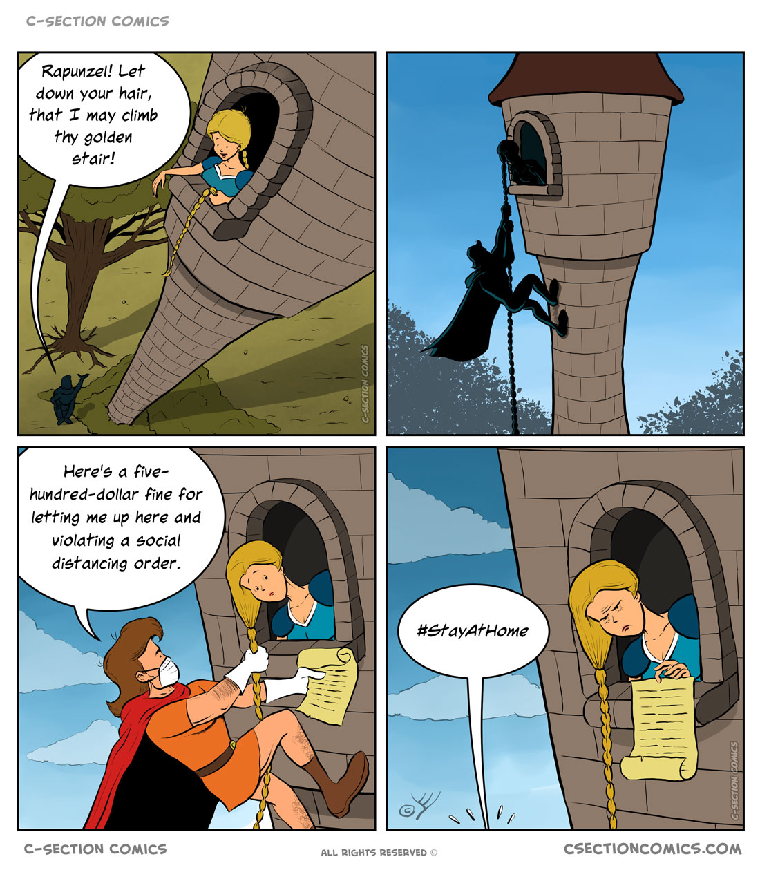 Rapunzel comic